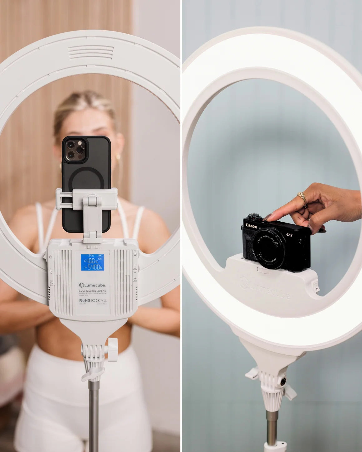 The cordless ring light pro white 18-inch edge-lit led ring light is a versatile lighting tool that provides a bright and even illumination for various photography and videography needs.