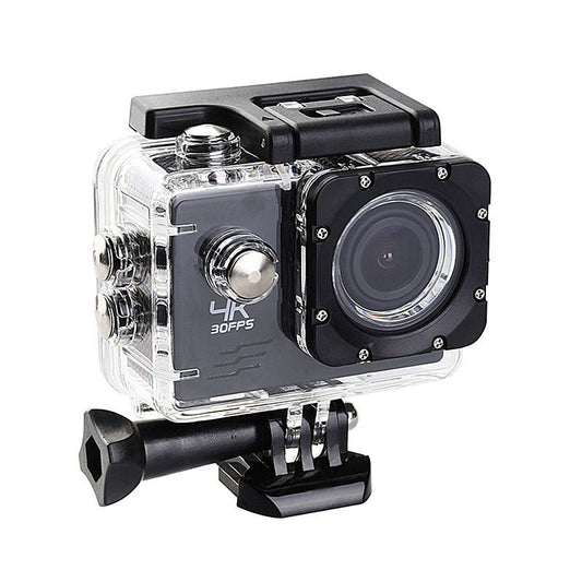 Action camera 4kto30fps waterproof outdoor sports camera dv diving camera helmet camera. - Dymand