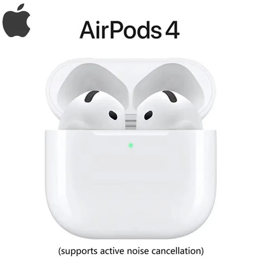 Airpods 4 Wireless Earbuds,With Active Noise Cancellation,Adaptive Audio,Transparency Mode,Spatial Audio,Wireless Charging - Dymand