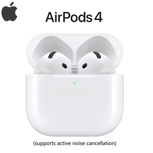 Airpods 4 Wireless Earbuds,With Active Noise Cancellation,Adaptive Audio,Transparency Mode,Spatial Audio,Wireless Charging - Dymand