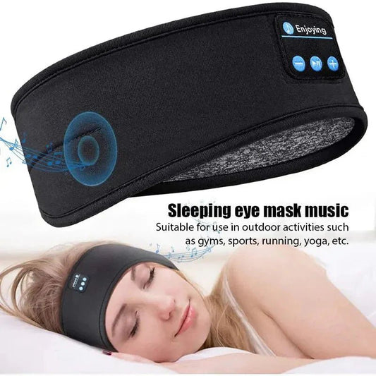 Bluetooth Sleep Headband – Wireless Headphones, Built - In Speakers, Comfortable Fabric, 10 - Hour Battery Life - Dymand