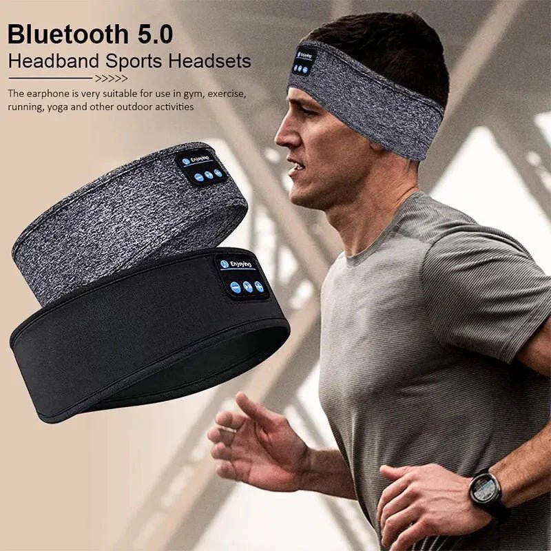 Bluetooth Sleep Headband – Wireless Headphones, Built - In Speakers, Comfortable Fabric, 10 - Hour Battery Life - Dymand