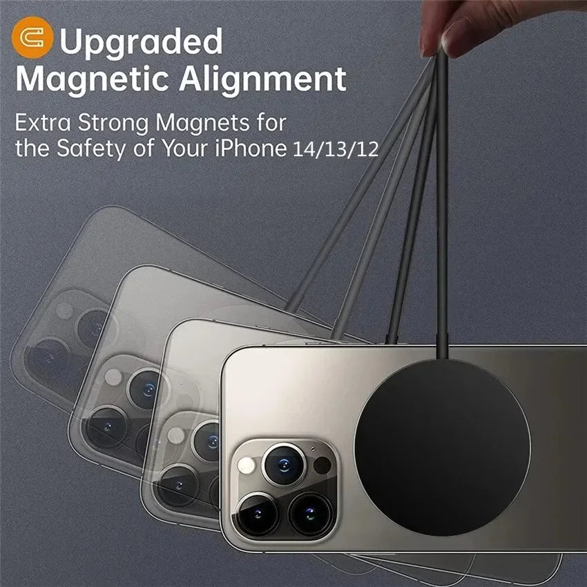 Charge with Ease and Style – 100W Magnetic Wireless Charging Pad - Dymand