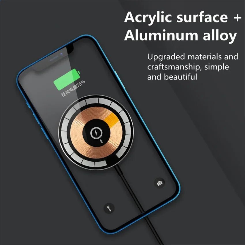 Charge with Ease and Style – 100W Magnetic Wireless Charging Pad - Dymand