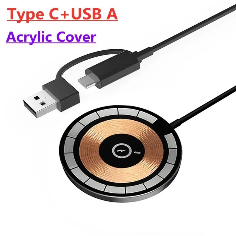 Charge with Ease and Style – 100W Magnetic Wireless Charging Pad - Dymand
