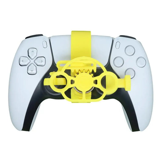 For Enhanced Gaming Racing Wheel Colorful 3D Printed Mini Steering Wheel for Ps5 Controller Simulates Car Steering Wheel - Dymand