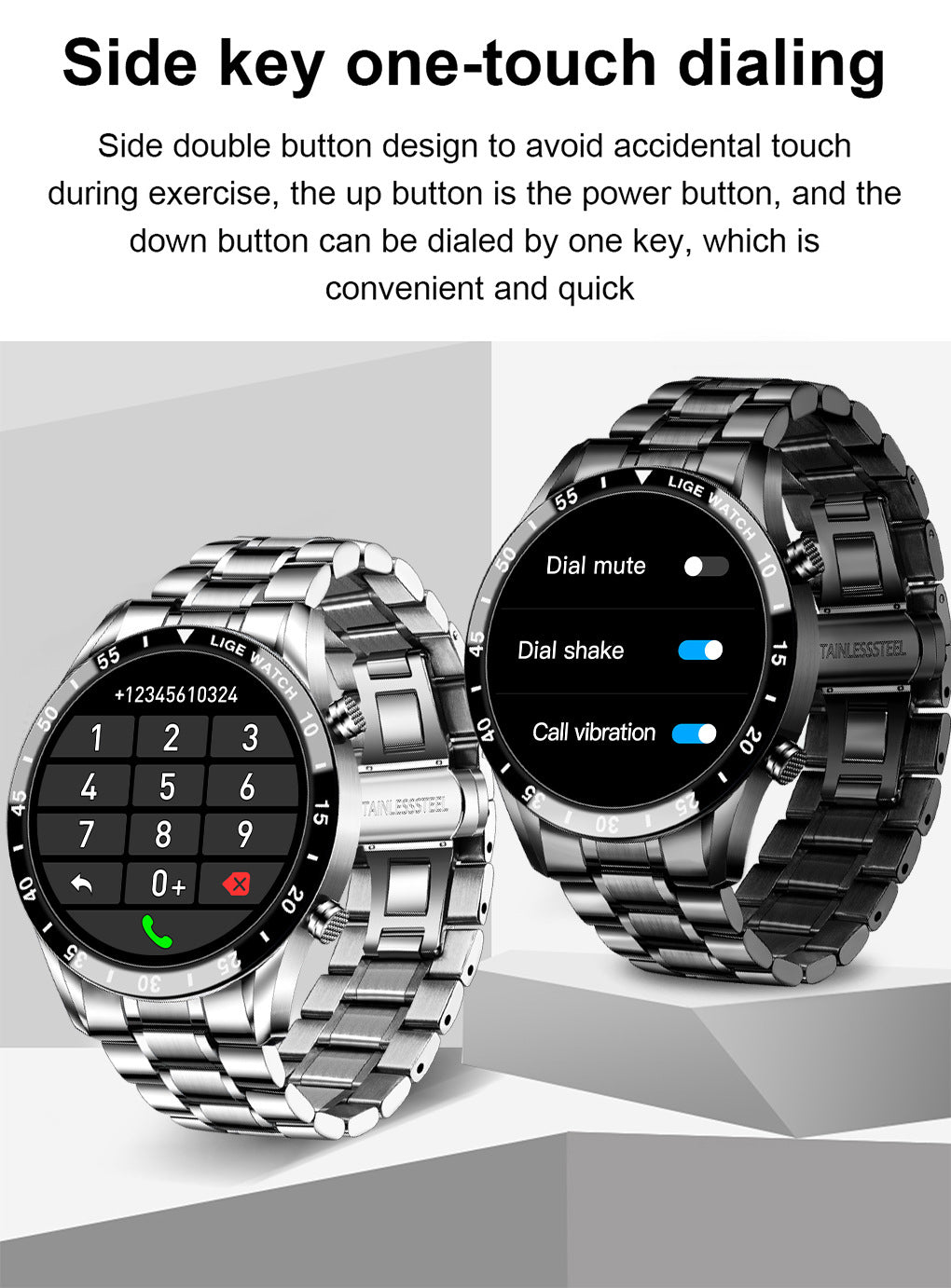 Lige'S New Smart Watch Upgrade Smart Wearable Watch - Dymand