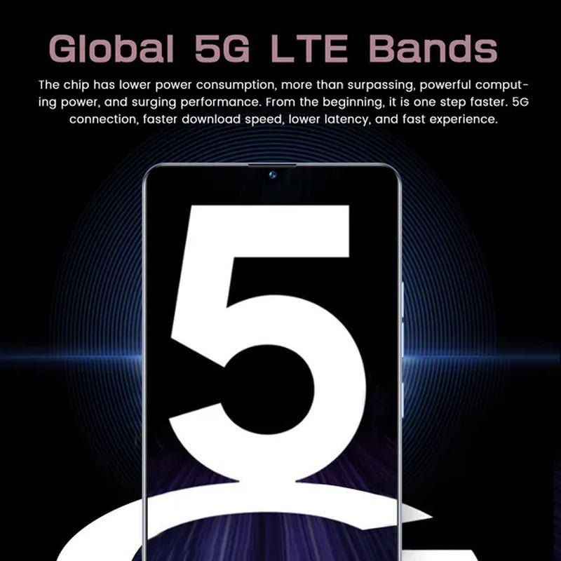 New mobile phone s22+ultra screen 6.8 inch smart phone 4g/5g mobile phone smart phone ultra - thin 16gb+512gb face unlocking mobile phone dual sim card mobile phone supports tf card smart phone. - Dymand
