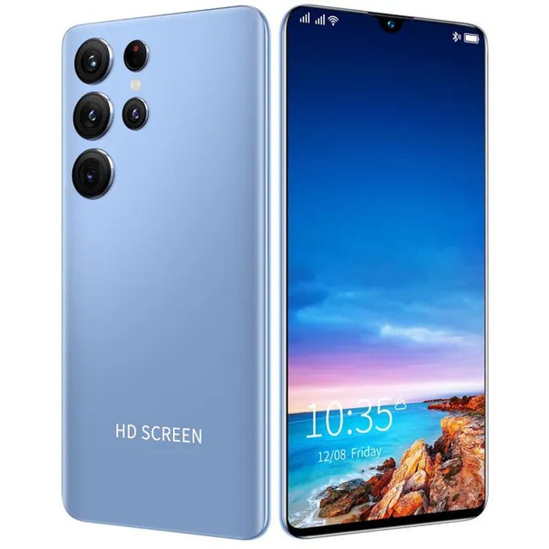 New mobile phone s22+ultra screen 6.8 inch smart phone 4g/5g mobile phone smart phone ultra - thin 16gb+512gb face unlocking mobile phone dual sim card mobile phone supports tf card smart phone. - Dymand