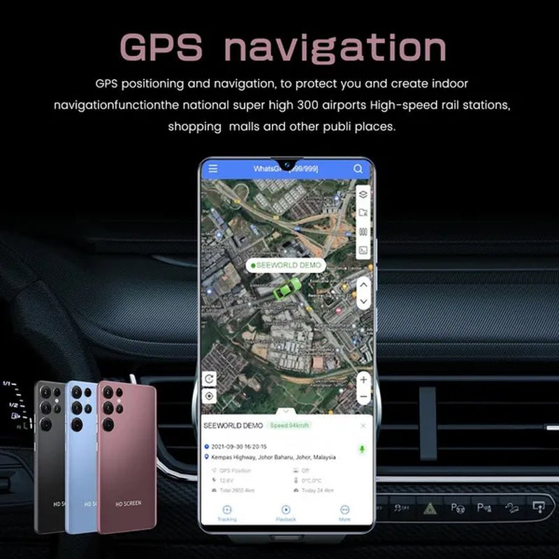 New mobile phone s22+ultra screen 6.8 inch smart phone 4g/5g mobile phone smart phone ultra - thin 16gb+512gb face unlocking mobile phone dual sim card mobile phone supports tf card smart phone. - Dymand