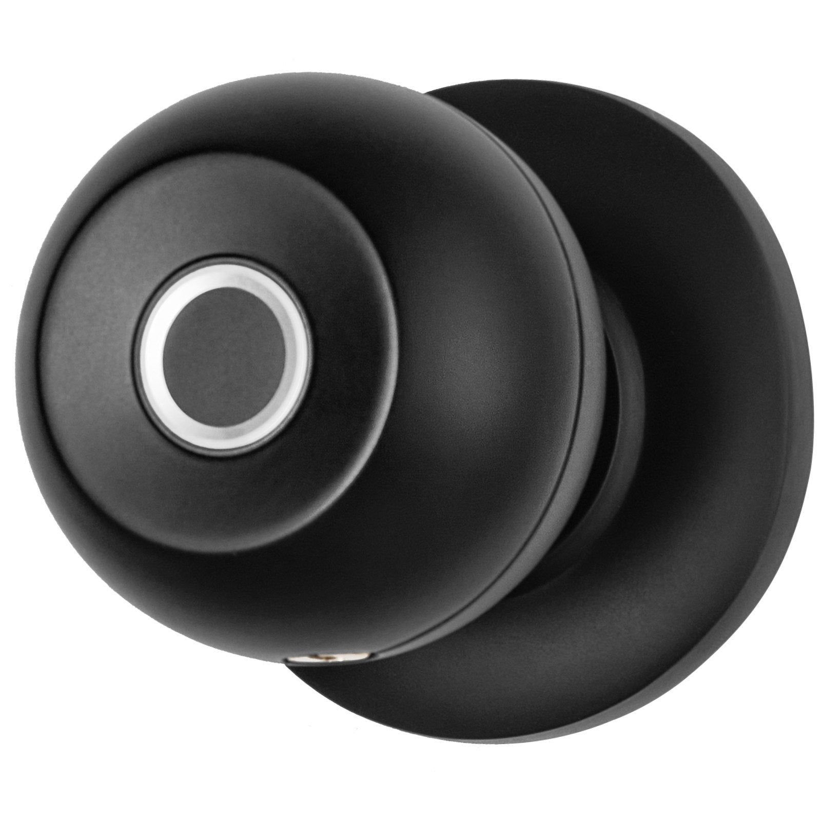 Smart Door Knob – Biometric Bluetooth Smart Lock with Fingerprint Access & APP Control – Easy Installation for Home, Bedrooms, Cloakrooms, Hotels, Apartments, and Offices – Sleek Black Design - Dymand