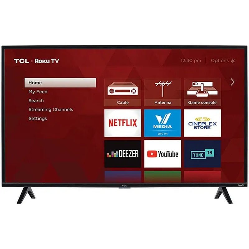 TCL 40 Inch LED 3 - Series Roku Smart HD TV - Dymand