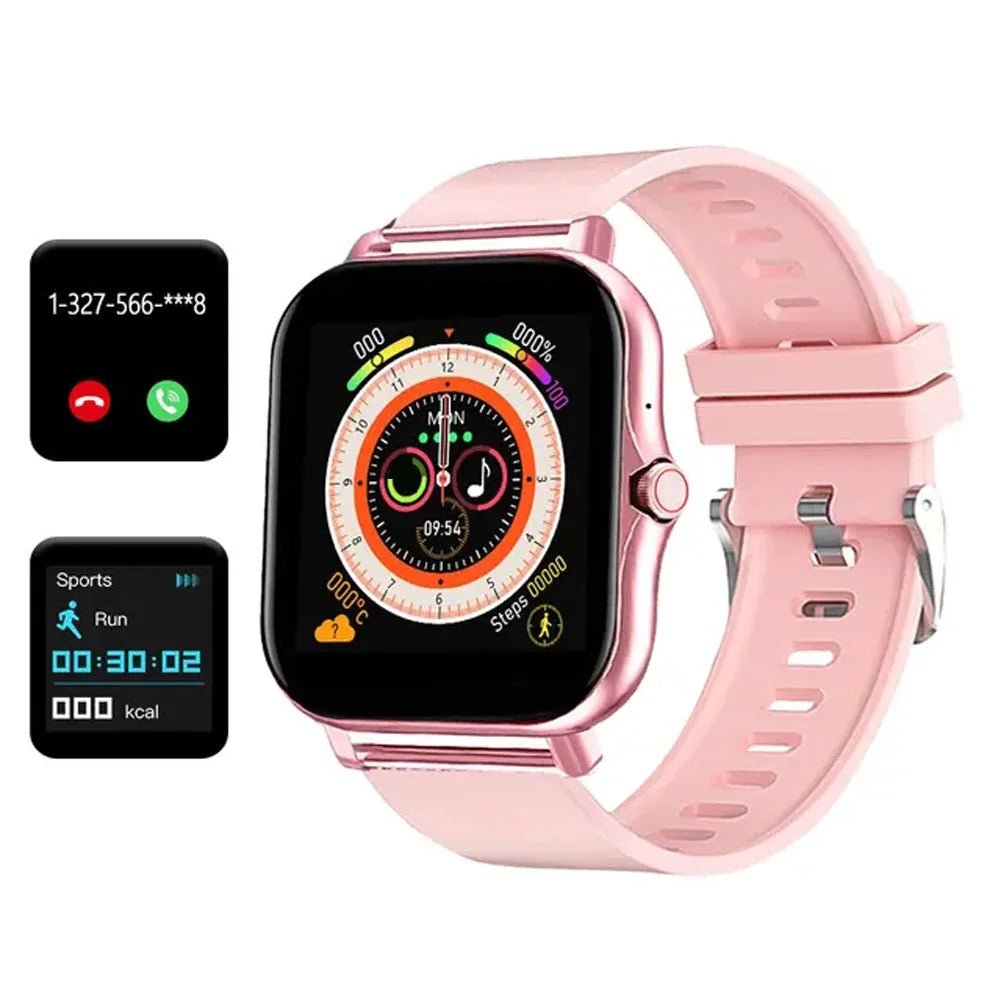 The 2024 smart watch for men and women is a 1.44" full - touch screen sports fitness watch with Bluetooth capabilities, digital display, and a smartwatch wristwatch design. - Dymand