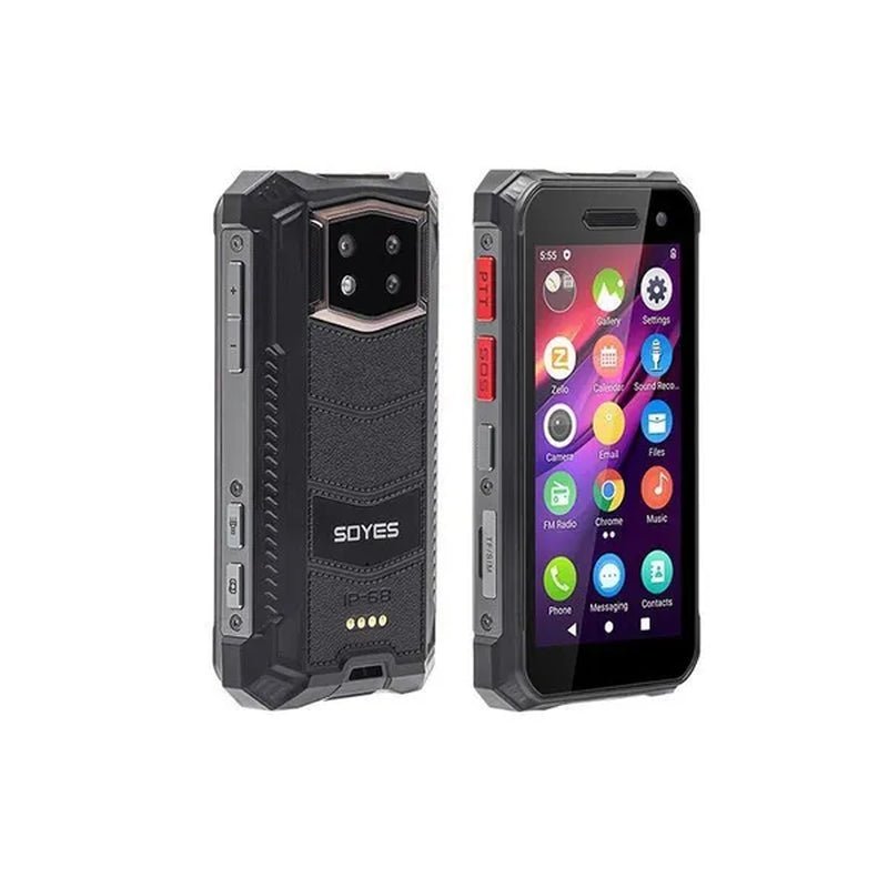 The 4g three - proof mini phone is a waterproof and drop - proof device with a small size and a face fingerprint feature. - Dymand
