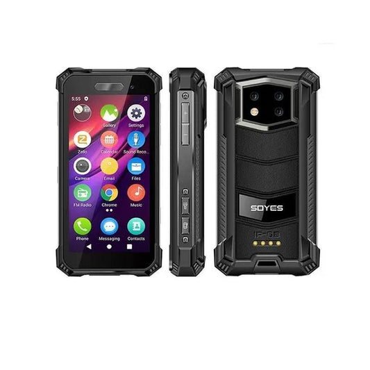 The 4g three - proof mini phone is a waterproof and drop - proof device with a small size and a face fingerprint feature. - Dymand