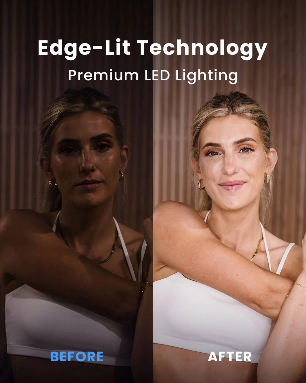 The cordless ring light pro white 18 - inch edge - lit led ring light is a versatile lighting tool that provides a bright and even illumination for various photography and videography needs. - Dymand