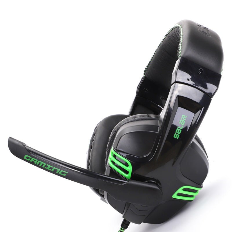 The gaming headset computer headset subwoofer gaming headset with microphone is a high - quality audio accessory for gamers. - Dymand