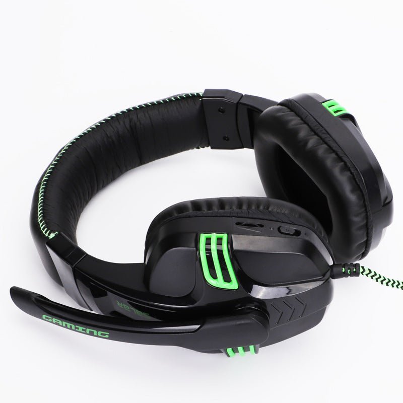 The gaming headset computer headset subwoofer gaming headset with microphone is a high - quality audio accessory for gamers. - Dymand