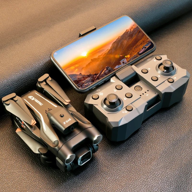 The K9 mini drones camera 10k foldable fpv rc drone quadcopter is a versatile toy that can be enjoyed by both adults and beginners. It offers a 360° active obstacle avoidance feature, making it perfect for those who want to have fun while staying safe. - Dymand