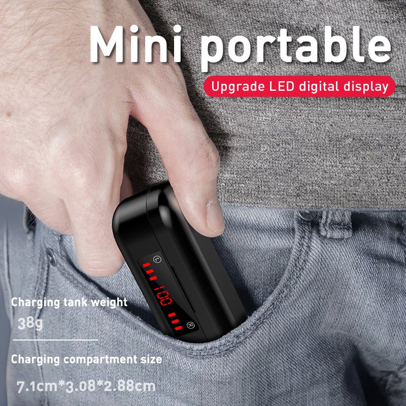 The M7 button bluetooth headset features a digital display, providing users with clear audio quality. It also includes a charging compartment, ensuring that the headset remains powered throughout the day. - Dymand
