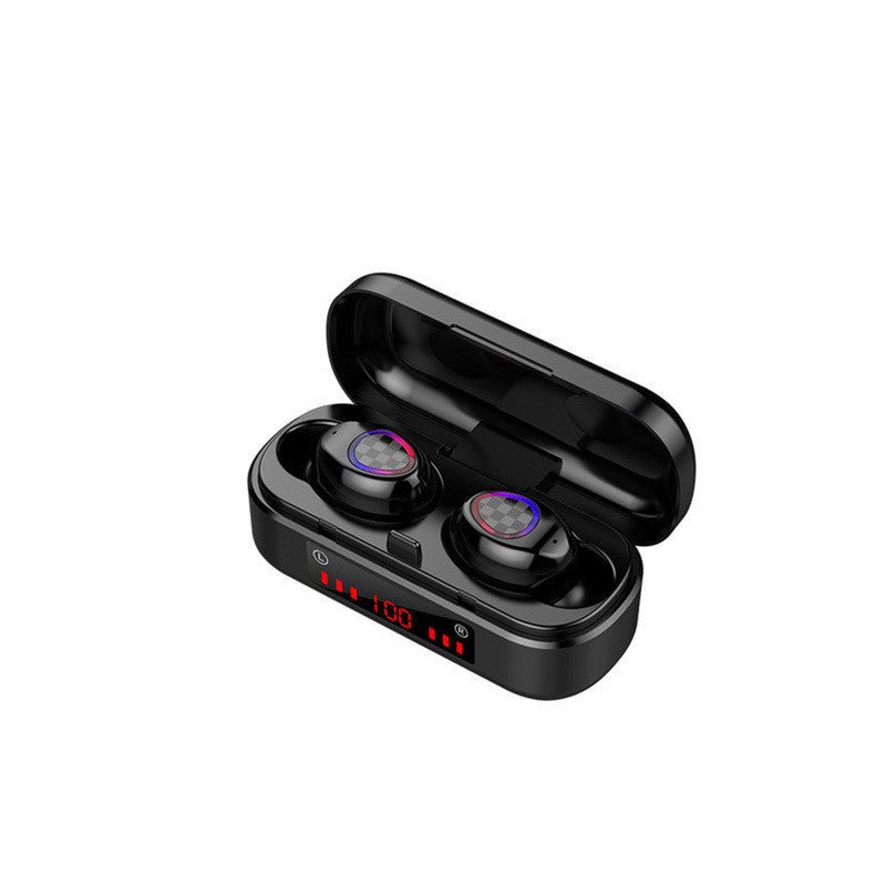 The M7 button bluetooth headset features a digital display, providing users with clear audio quality. It also includes a charging compartment, ensuring that the headset remains powered throughout the day. - Dymand