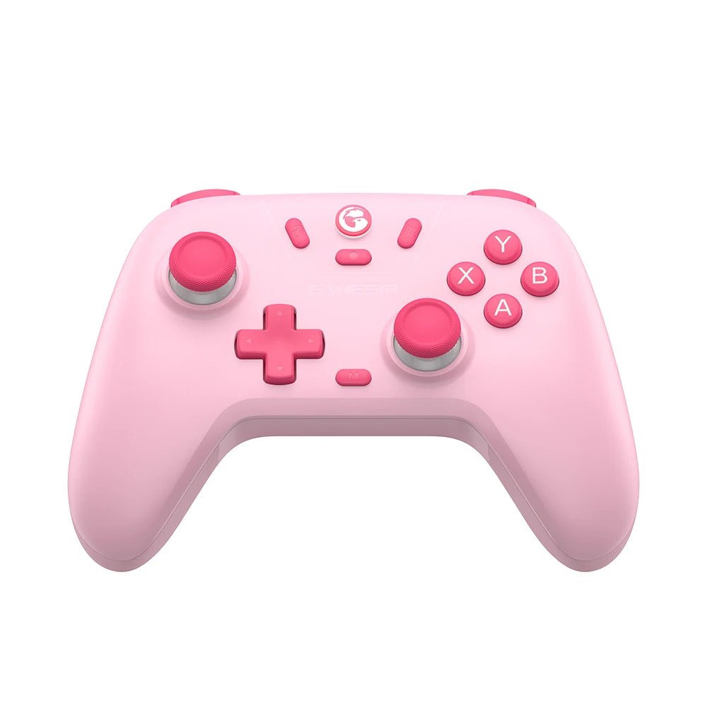 The new wireless gamepad, known as Gamesir, is compatible with various devices such as Android, iOS, PC, and Steam. It features a hall effect stick for enhanced gaming experience. - Dymand