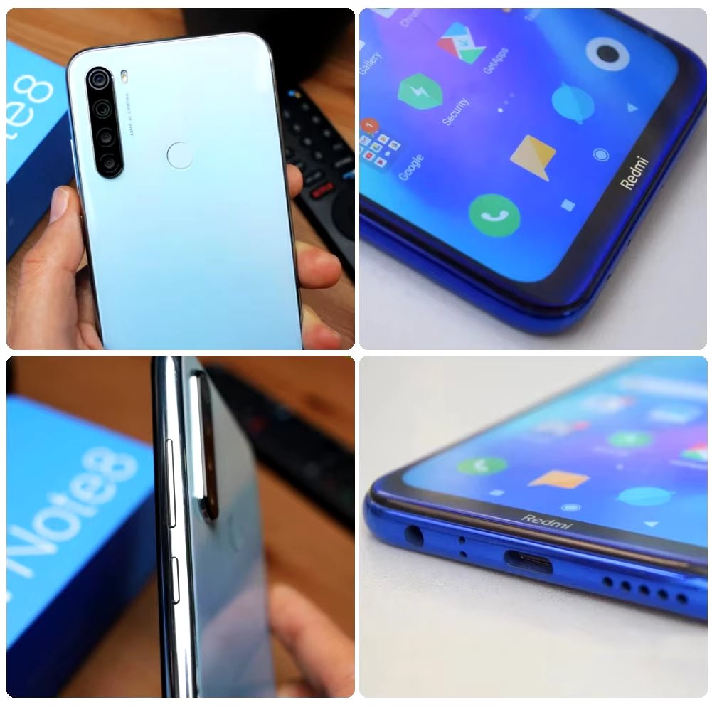 The Redmi Note 8/Note 8 Pro smartphone, equipped with the latest global firmware, comes with a phone case and boasts a 4000mAh battery, quad - core processor, and CMAERA technology. - Dymand