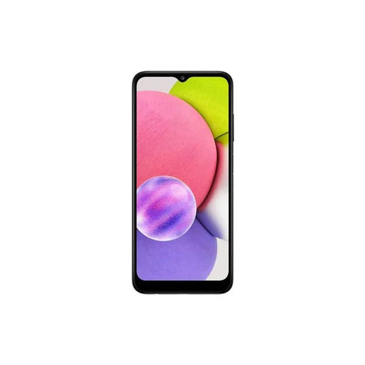 The Samsung Galaxy A03s (USA variant) is a 32GB smartphone with a GSM/CDMA unlocked feature, available in black and graded B - Dymand