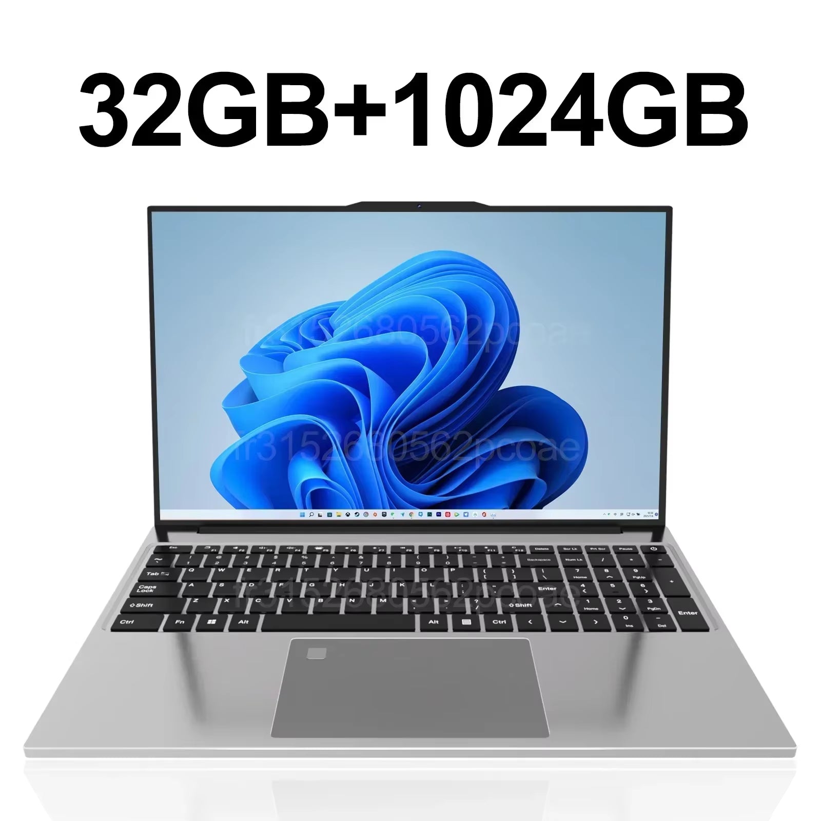 Ultra Slim Windows 11 Notebook Laptop with Intel Core i7 - 6500U, 32GB RAM, 2048GB SSD, and 1920x1080 Display for Gaming, Office, and Study - Dymand