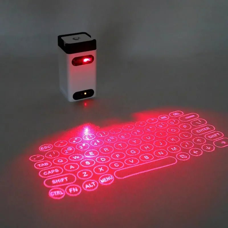 Virtual Laser Keyboard Bluetooth Wireless Touch Projector Phone Keyboards for Computer Iphone Pad Laptop with Mouse Function - Dymand